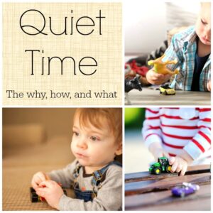 The why, how, and what of establishing a quiet time in your home