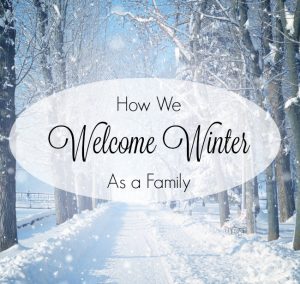 A beautiful way to welcome winter as a family! Such great traditions #sponsored #oakmeadow