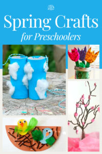 These are the loveliest spring activities for preschoolers! Great crafts, art explorations, and playful ideas!