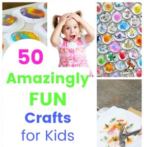 Amazingly fun crafts for kids! These crafts are simple and AWESOME #crafts #kids #fun