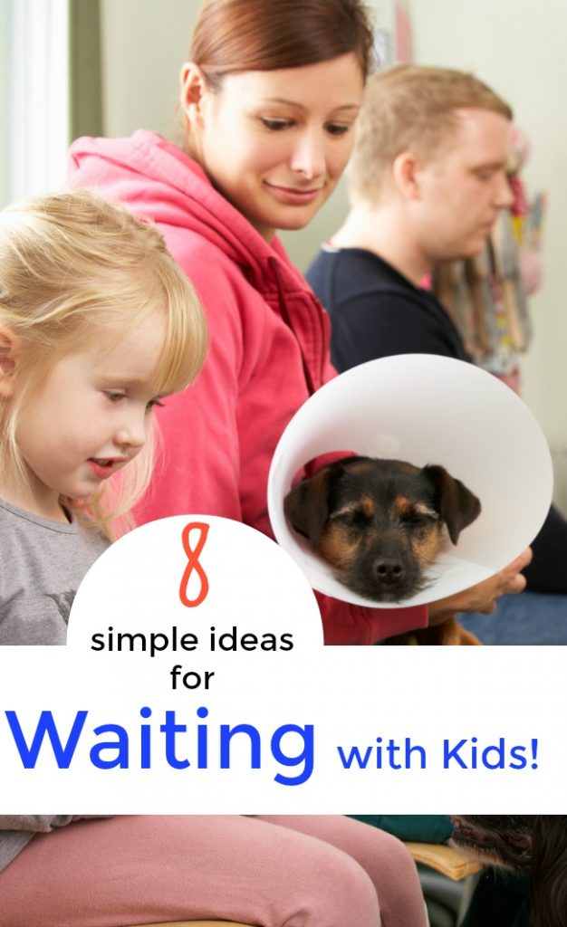 Great ideas for keeping kids busy when waiting in lines or at the doctors office. #Preschool #waiting #busy