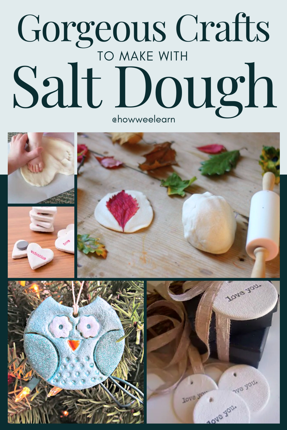 Gorgeous Crafts to Make with Salt Dough