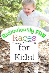 Silly Races Ridiculously FUN Race Ideas for Kids - How Wee Learn