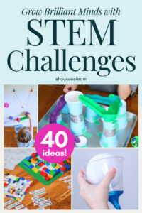 Grow Brilliant Minds with STEM Challenges - 40 ideas!