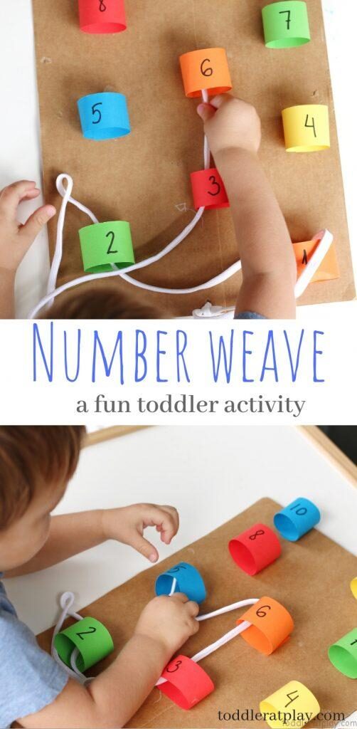 Keep you preschoolers hands busy while they practice their counting. Here you will find more play-based number activities for preschoolers to keep them practicing their counting, number recognition and one-to-one correspondence. #howweelearn #numbers #numbersense #numeracy #counting