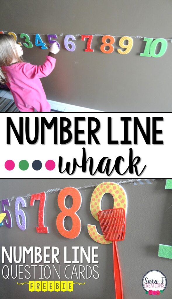 This quick-paced number game can get really fun and competitive! Here you will find more play-based number activities for preschoolers to keep them practicing their counting, number recognition and one-to-one correspondence. #howweelearn #numbers #numbersense #numeracy #counting