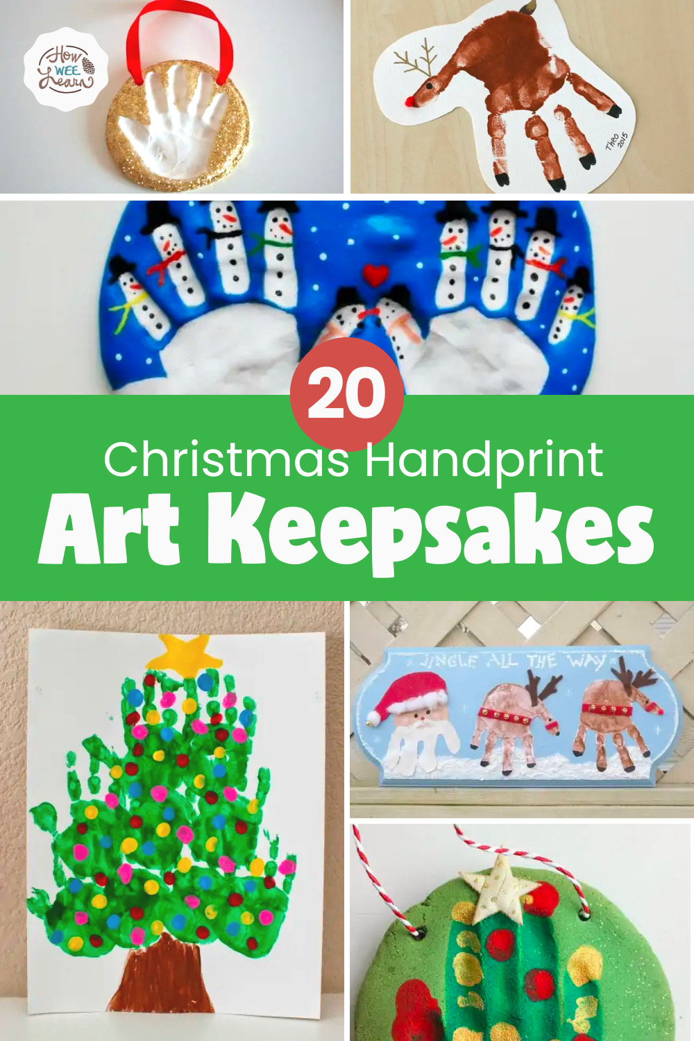 20 Christmas Art Keepsakes for Preschoolers
