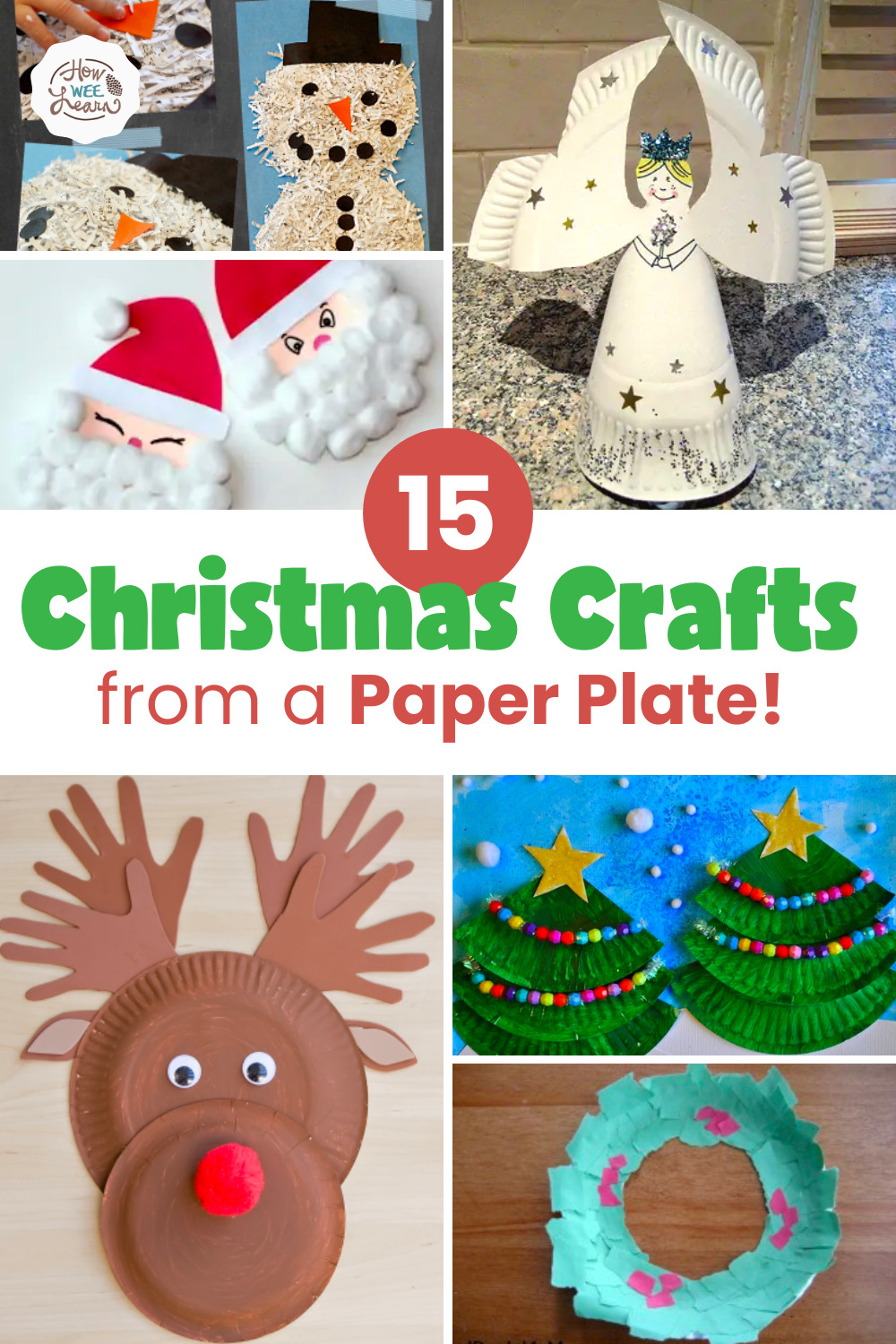 15 Paper Plate Christmas Crafts for Kids to Make
