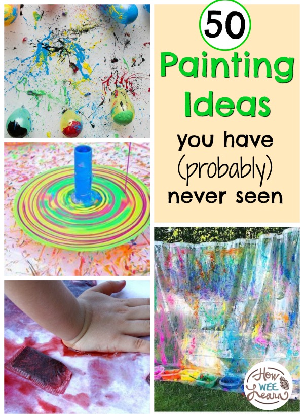 Painting Ideas for Kids - How Wee Learn