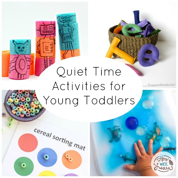 Quiet Time Activities for Young Toddlers - How Wee Learn