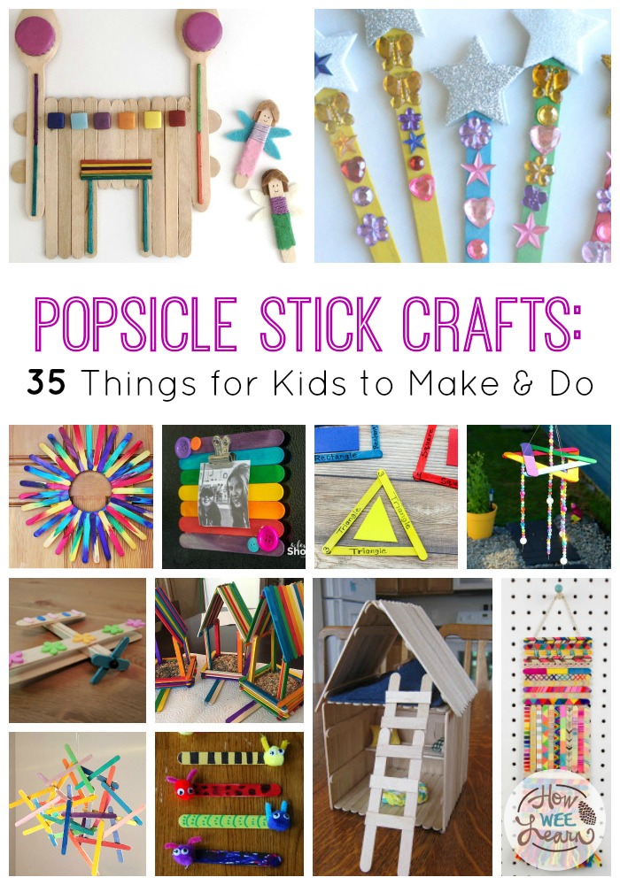 Popsicle Stick Crafts: 35 Fun Things for Kids to Make & Do - How Wee Learn