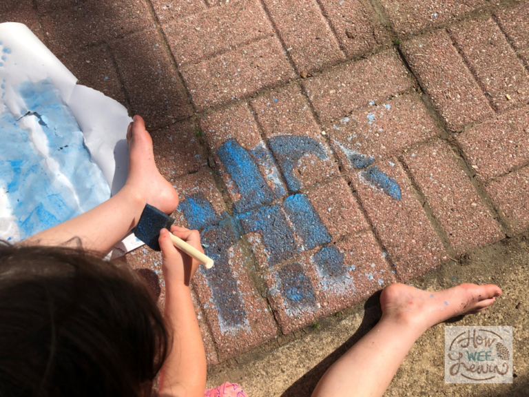 Chalk Art For Kids: A Smashing Summertime Success! - How Wee Learn
