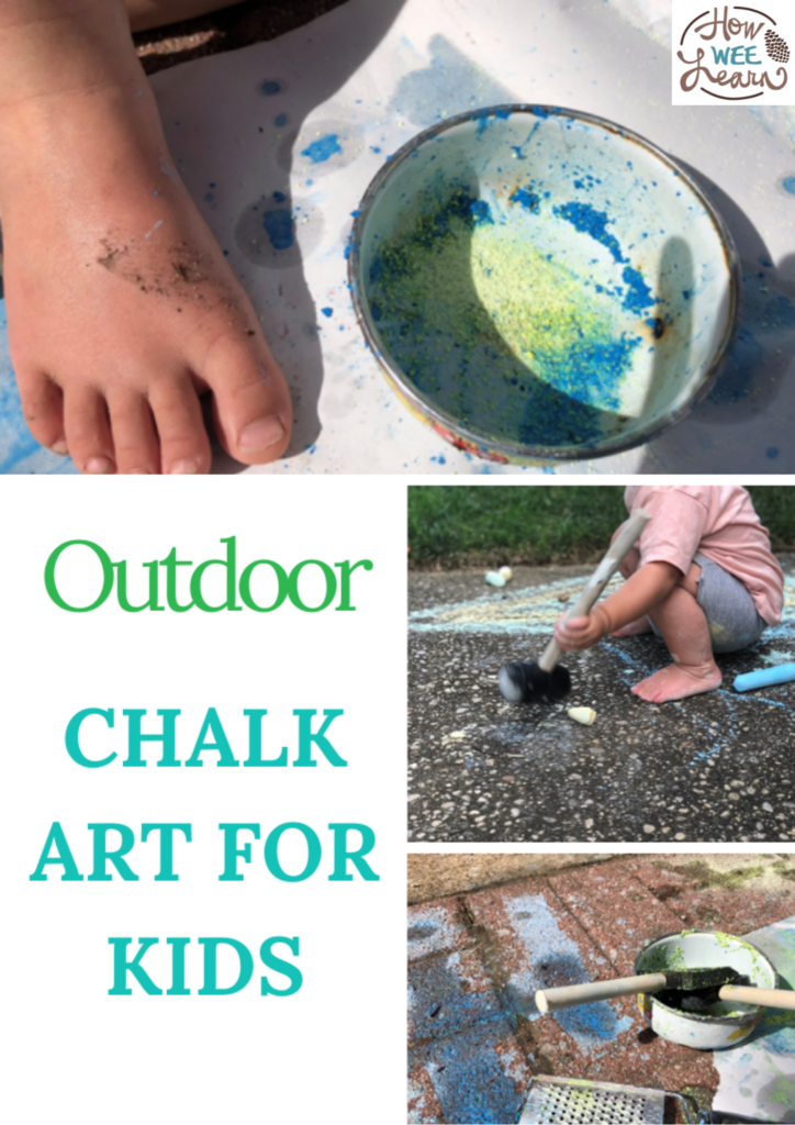 Chalk Art For Kids: A Smashing Summertime Success! - How Wee Learn