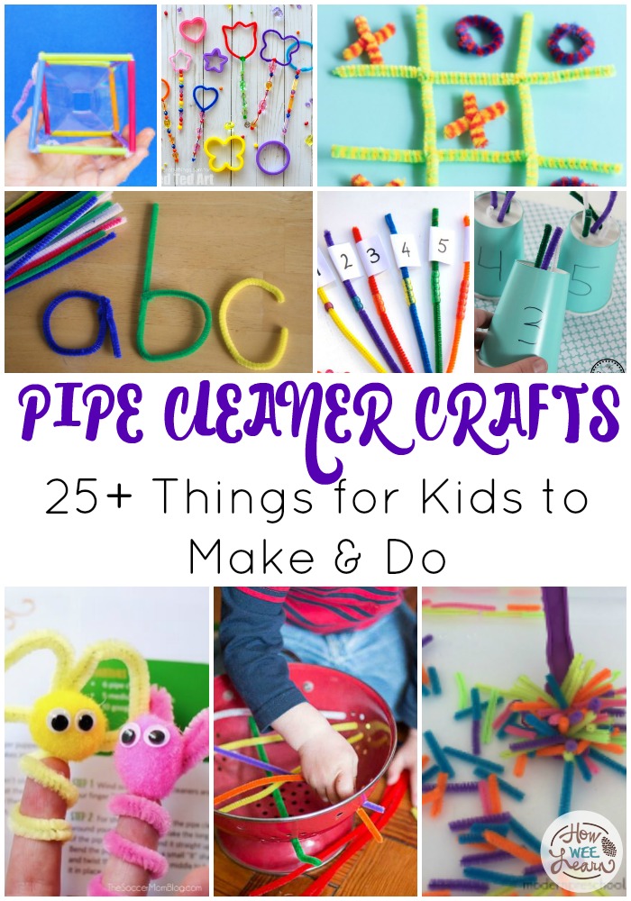 Pipe Cleaner Crafts: Things for Kids to Make & Do - How Wee Learn