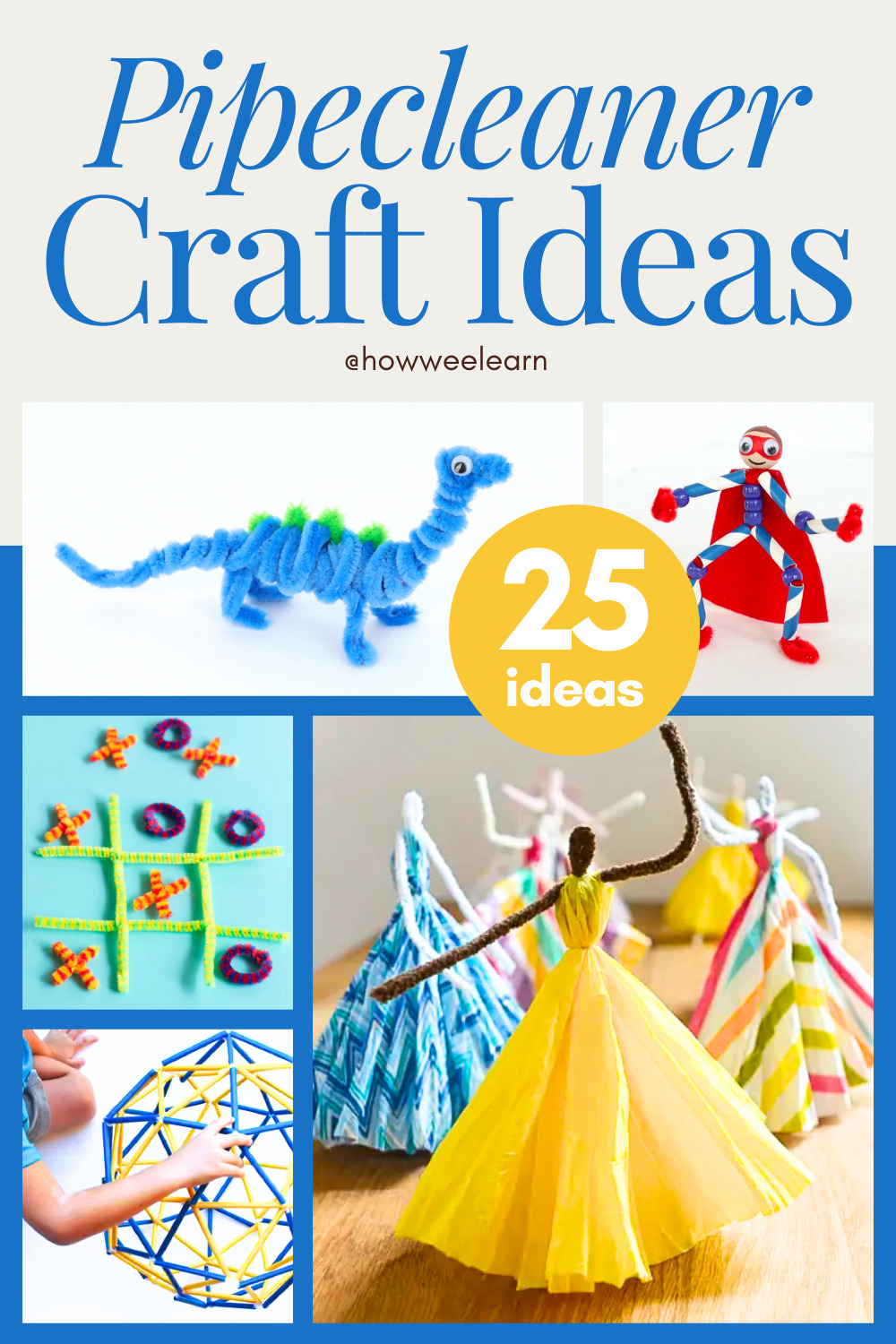 Pipe Cleaner Crafts for Kids 25+ Ideas