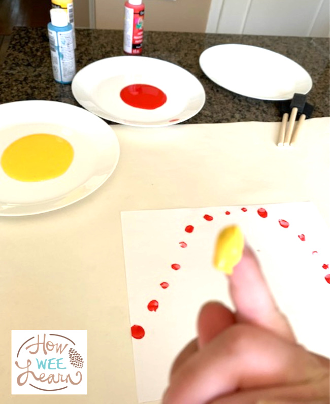 color mixing activity