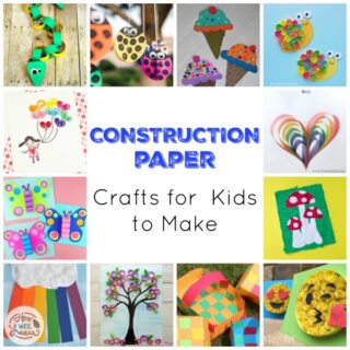 Construction Paper Crafts for Kids to Make - How Wee Learn