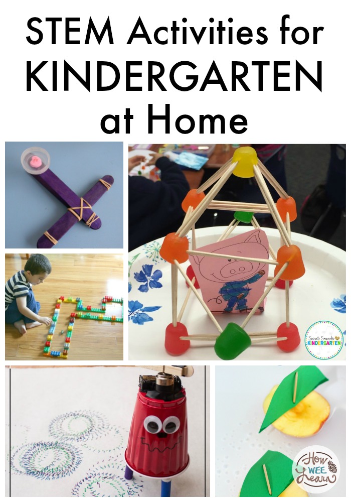 STEM Activities for Kindergarten at Home - How Wee Learn
