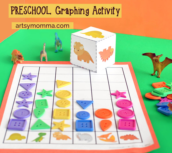 graphing dinosaur activities for preschool