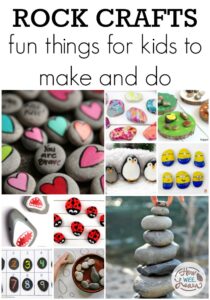 Rock Crafts: Fun Things for Kids to Make and Do! - How Wee Learn
