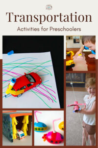 Transportation Themed Activities for Preschoolers
