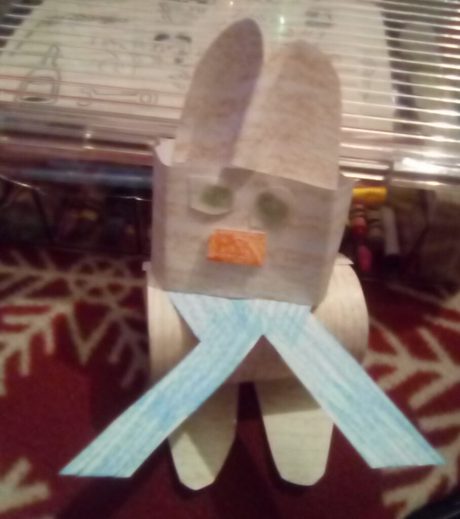 A Rolled Paper Rudolph! - How Wee Learn