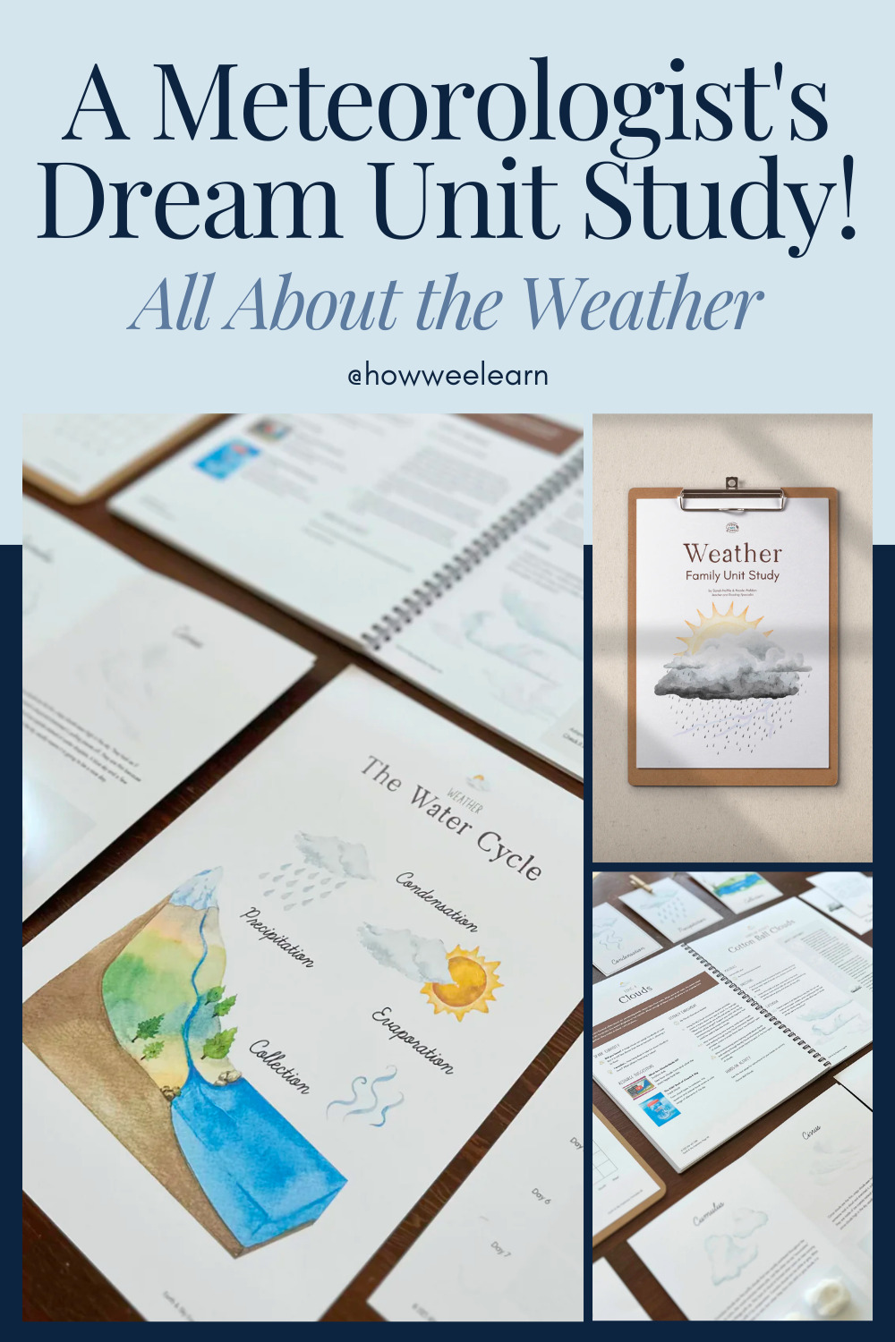 A Meteorologist's Dream Unit Study: All About the Weather!