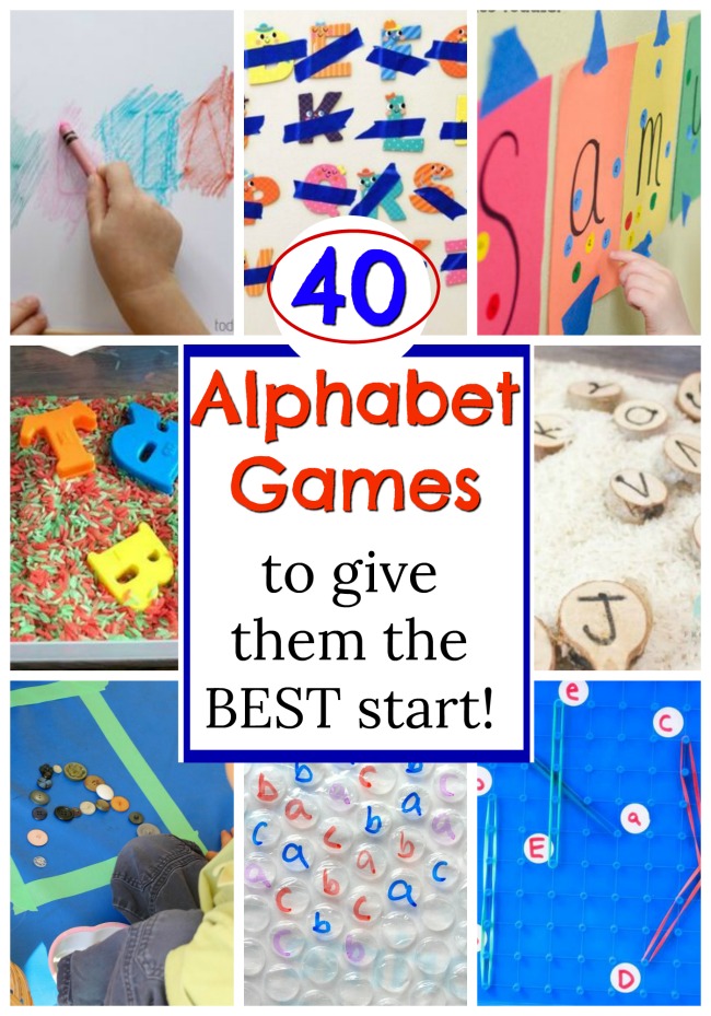 Alphabet Obstacle Course For Kids At