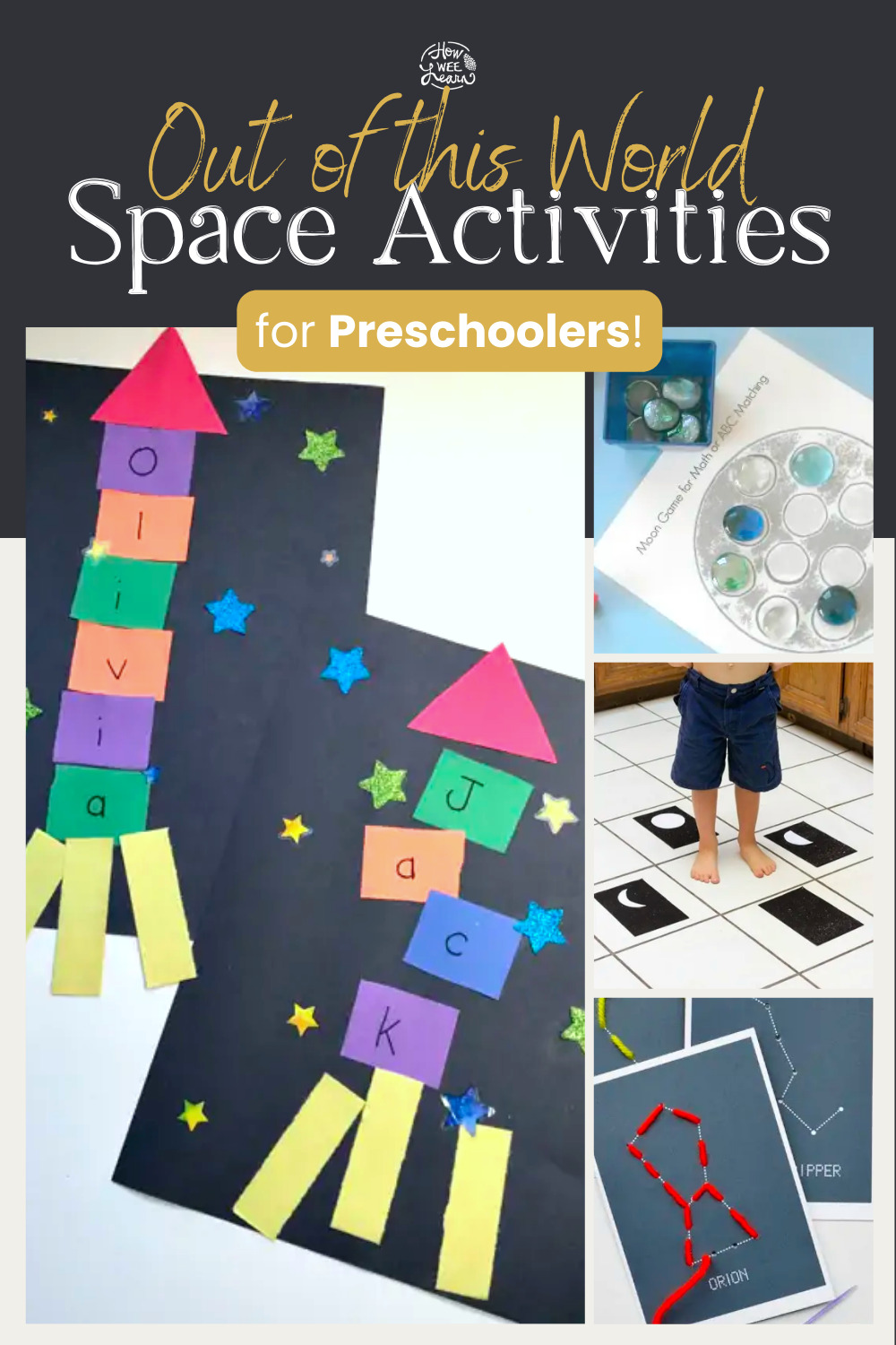 Out of this World Space Activities for Preschoolers!
