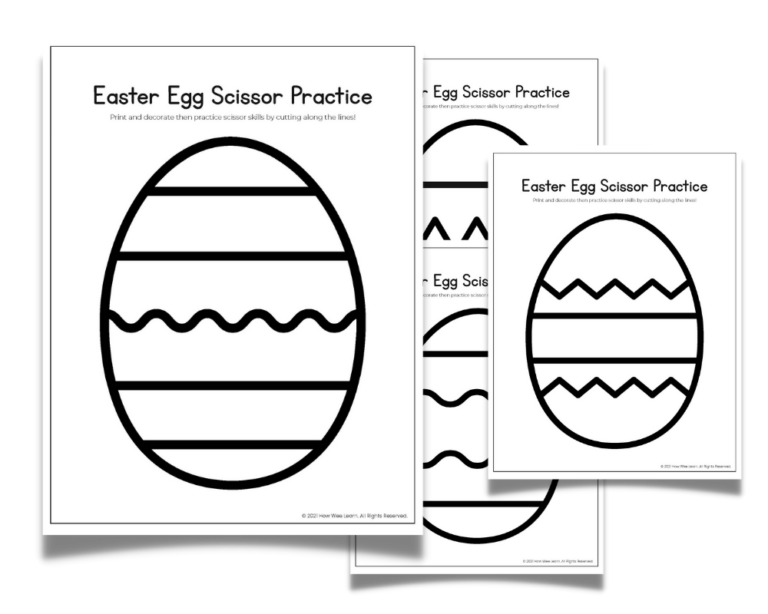Easter Art and Craft Printable {Easter Freebie #5} - How Wee Learn