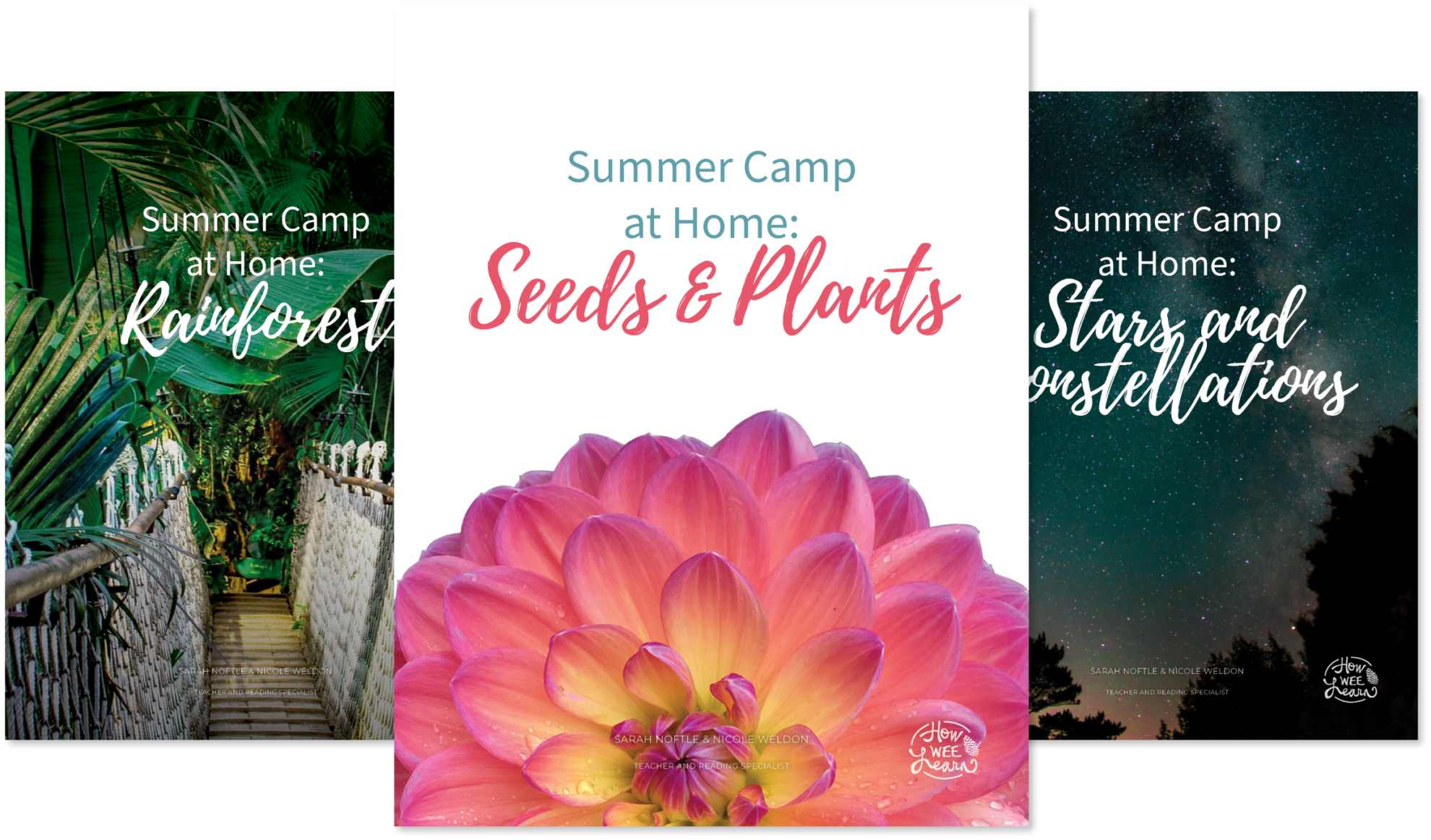 Summer Camp at Home Cover Pages