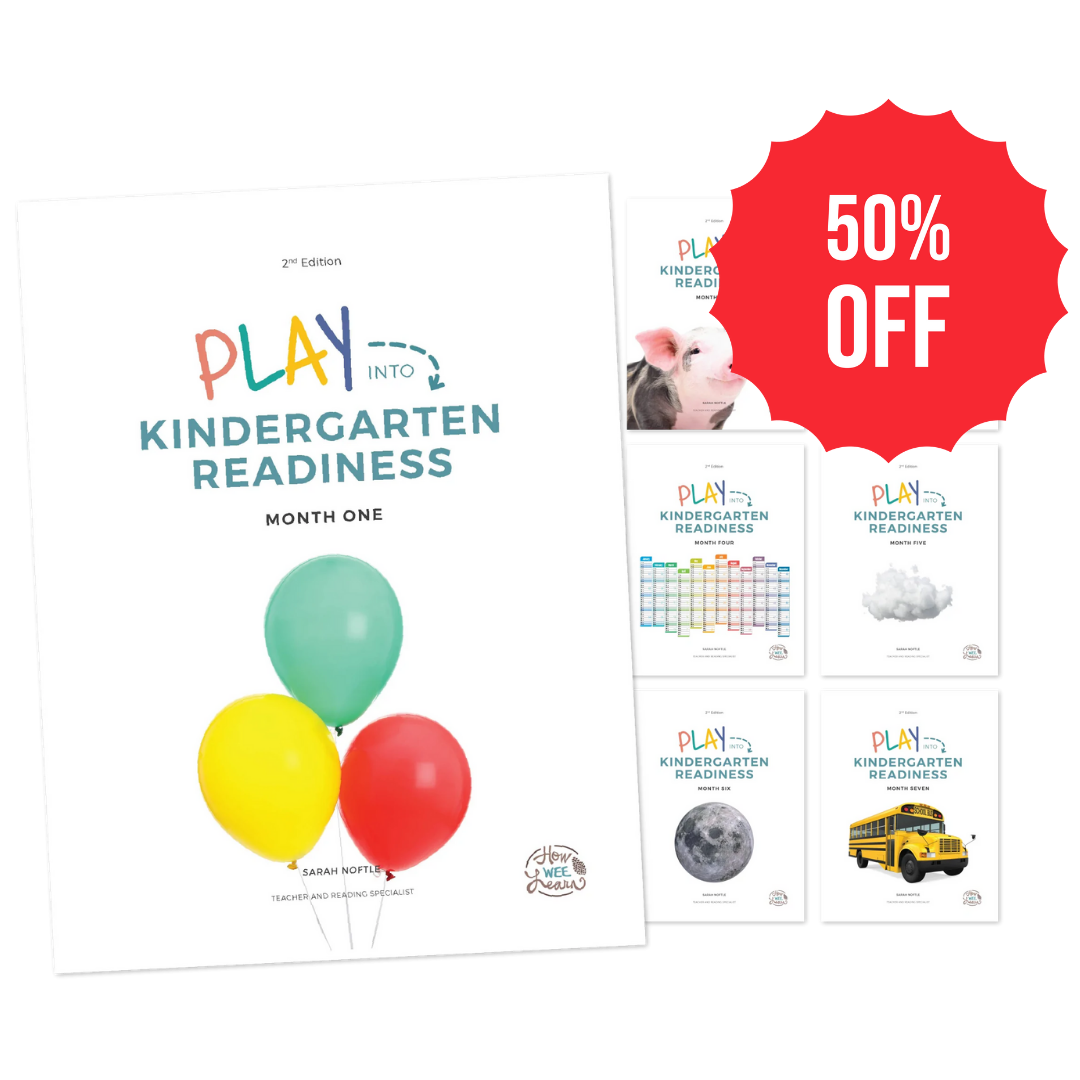 Play into Kindergarten Readiness 50% Off