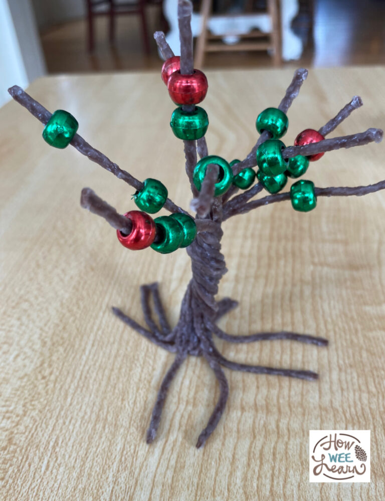 The Fine Motor Apple Tree Game! - How Wee Learn