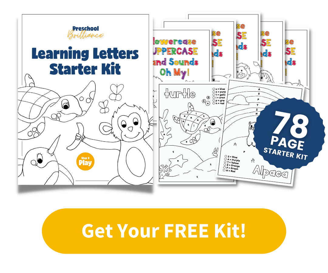 Learning Letters Starter Kit: Get Your FREE Kit!