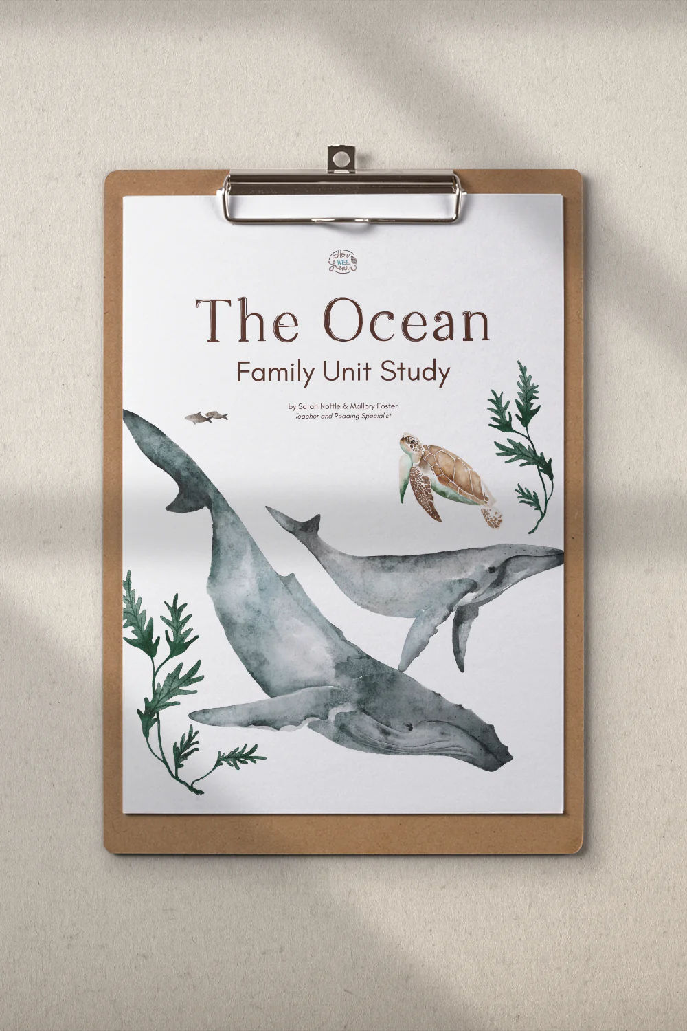 Ocean Family Unit Study Cover