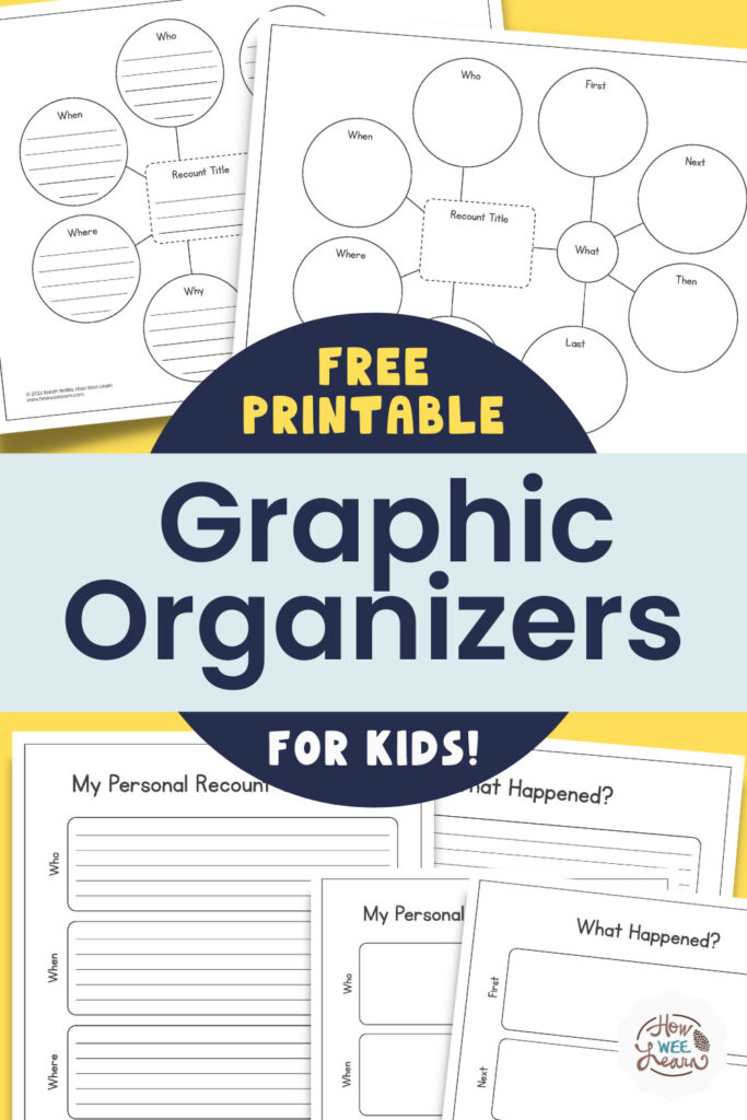 FREE Printable Graphic Organizers for Kids