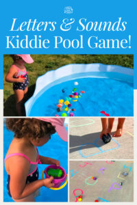 Letters & Sounds Kiddie Pool Game!