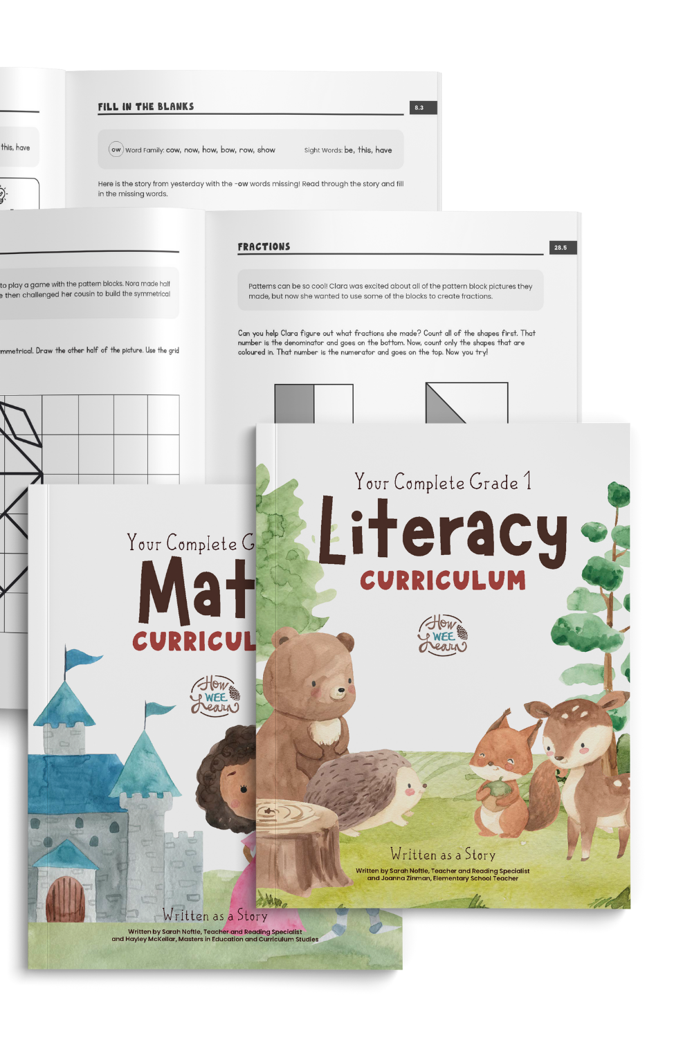 Grade One Math and Literacy Bundle