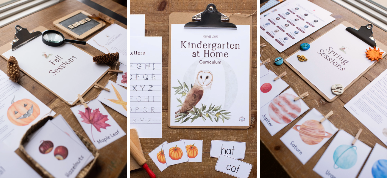 Kindergarten at Home Curriculum for 4-6 Year Olds