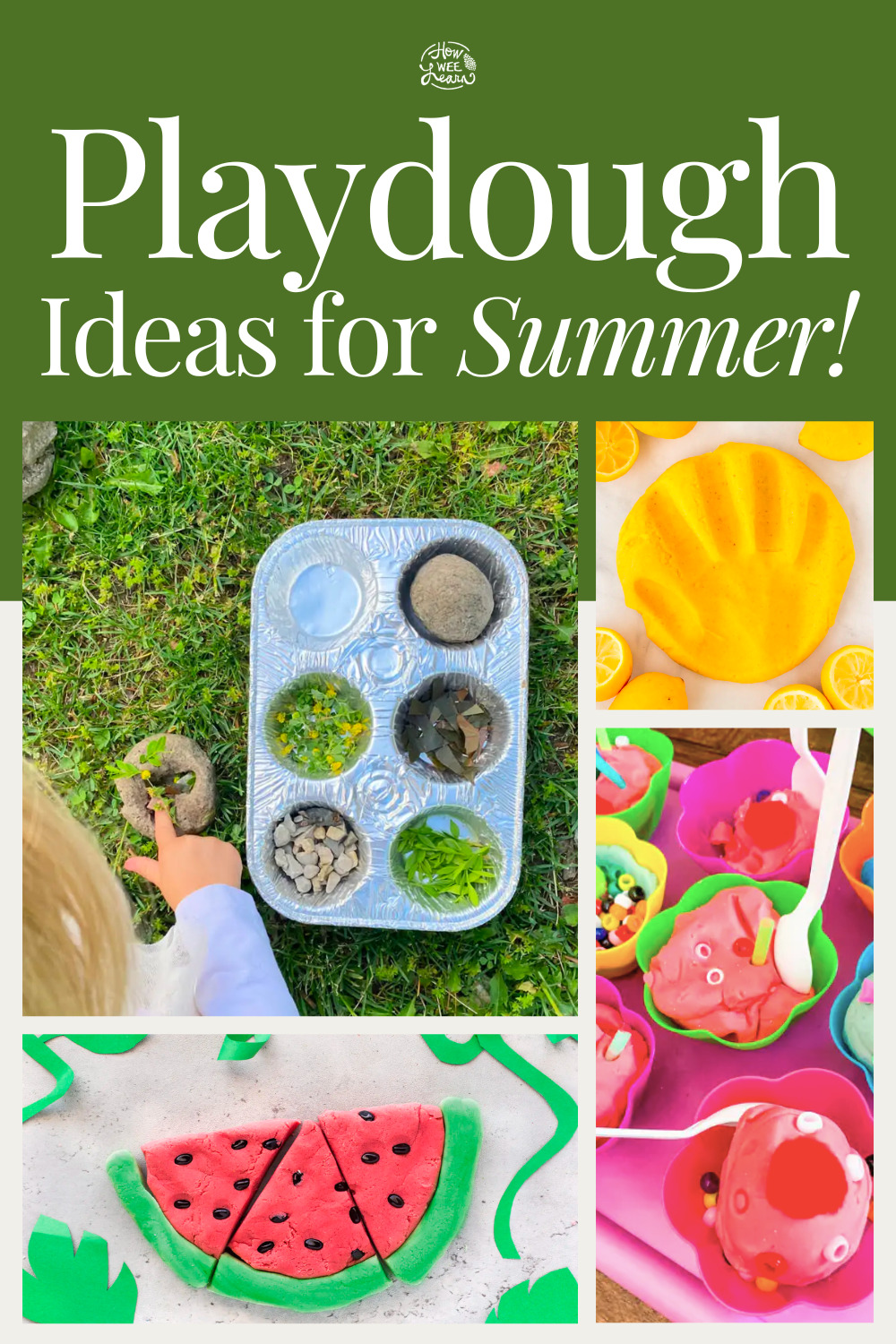 Playdough Ideas for Summer!
