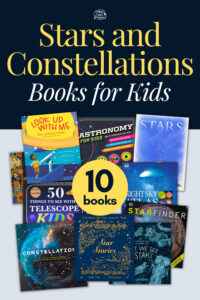 Learn all about the amazing constellations and stars in our universe with these 10 books about constellations and stars for kids! From Ursa Major to Draco the Dragon we have information about all 88 of the constellations! These books also include information about how stars are formed and what happens when they die. Super fascinating books for kids!