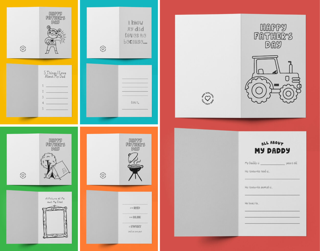 Homemade Cards for Father's Day - How Wee Learn