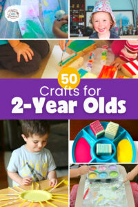 50 Crafts for 2 Year Olds