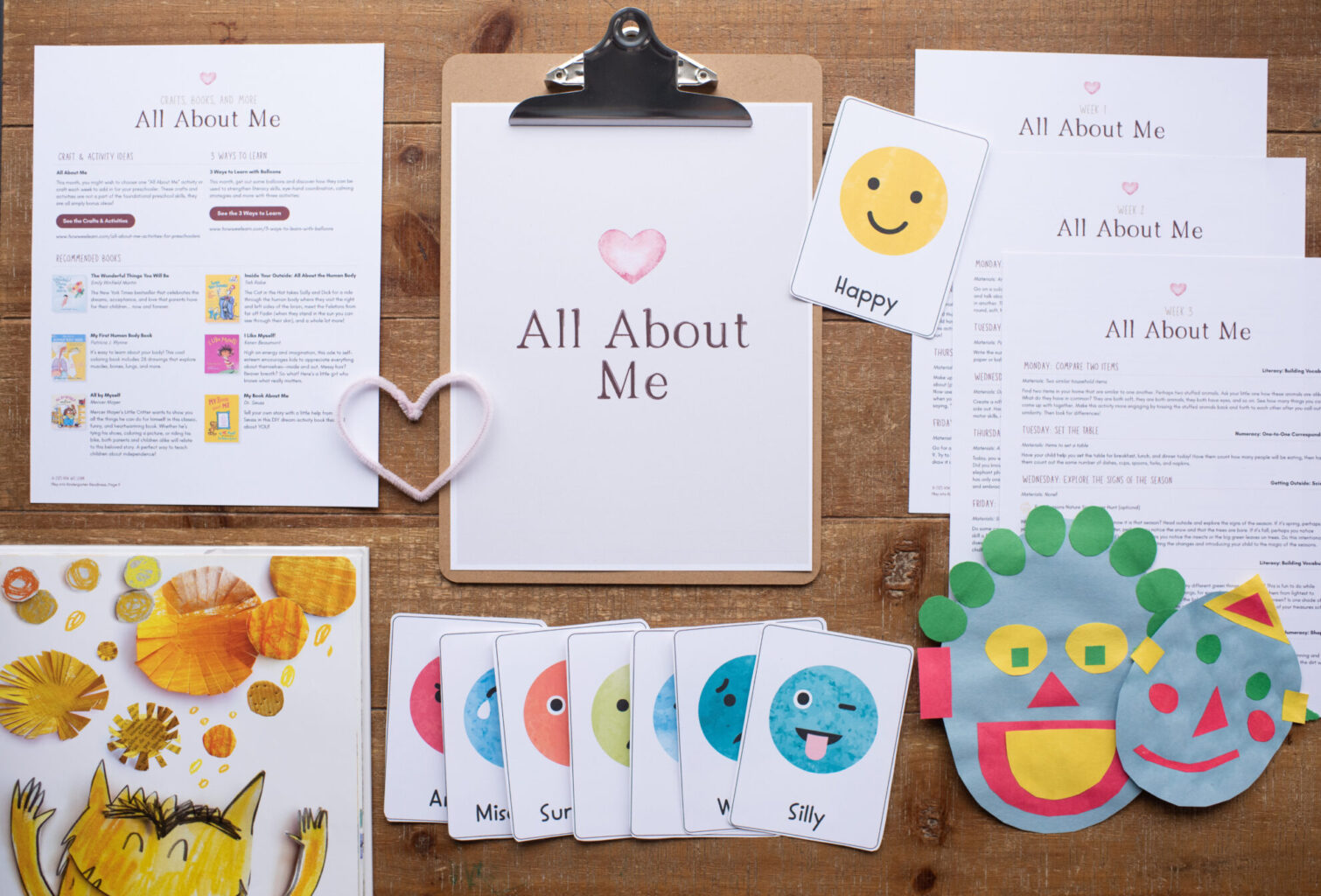 All About Me Activities for Preschoolers: All About Me Theme from Play into Kindergarten Readiness