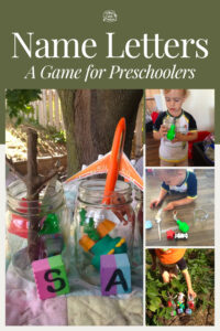 Name Letters: A Game for Preschoolers