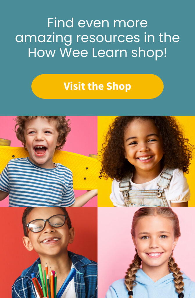 Find even more amazing resources in the How Wee Learn shop!
