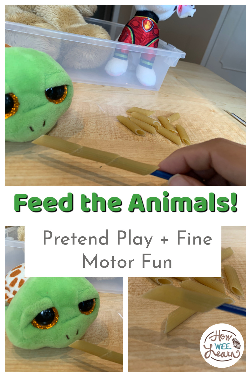 Pretend Play: Feed the Animals - How Wee Learn