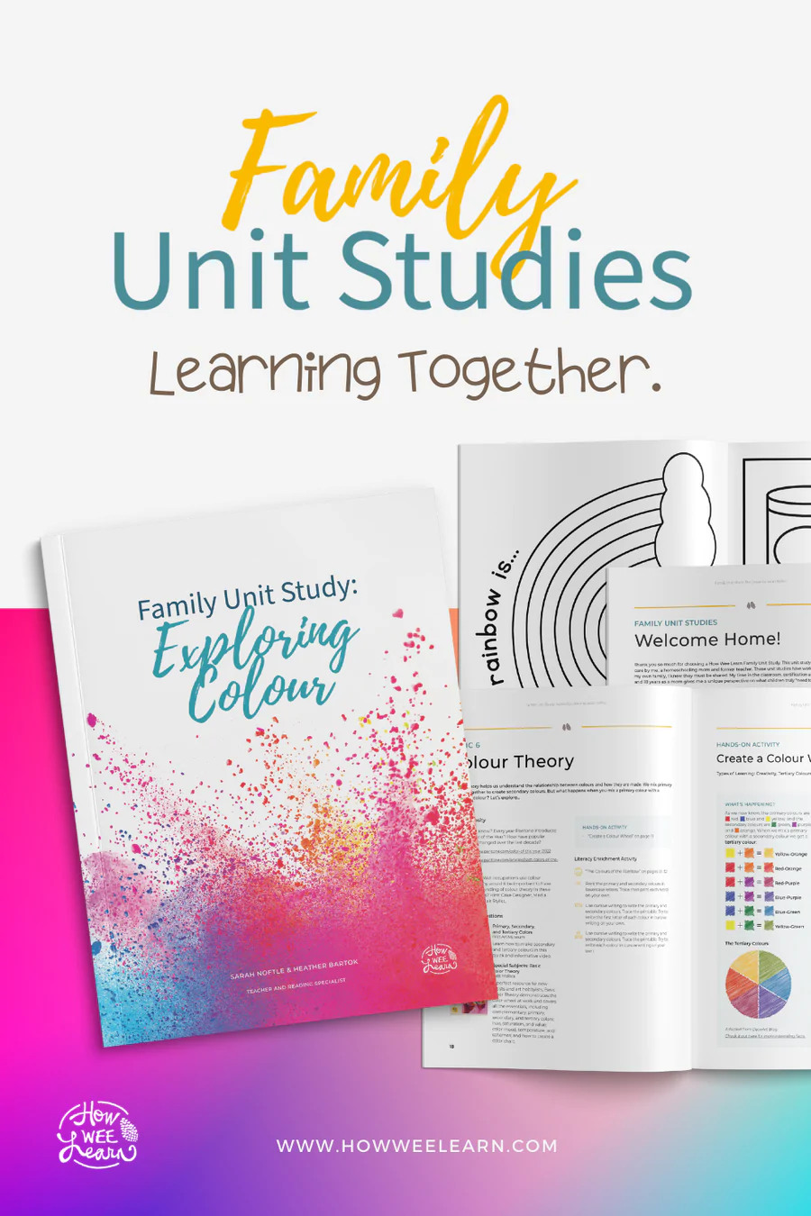 Family Unit Study: Exploring Colour