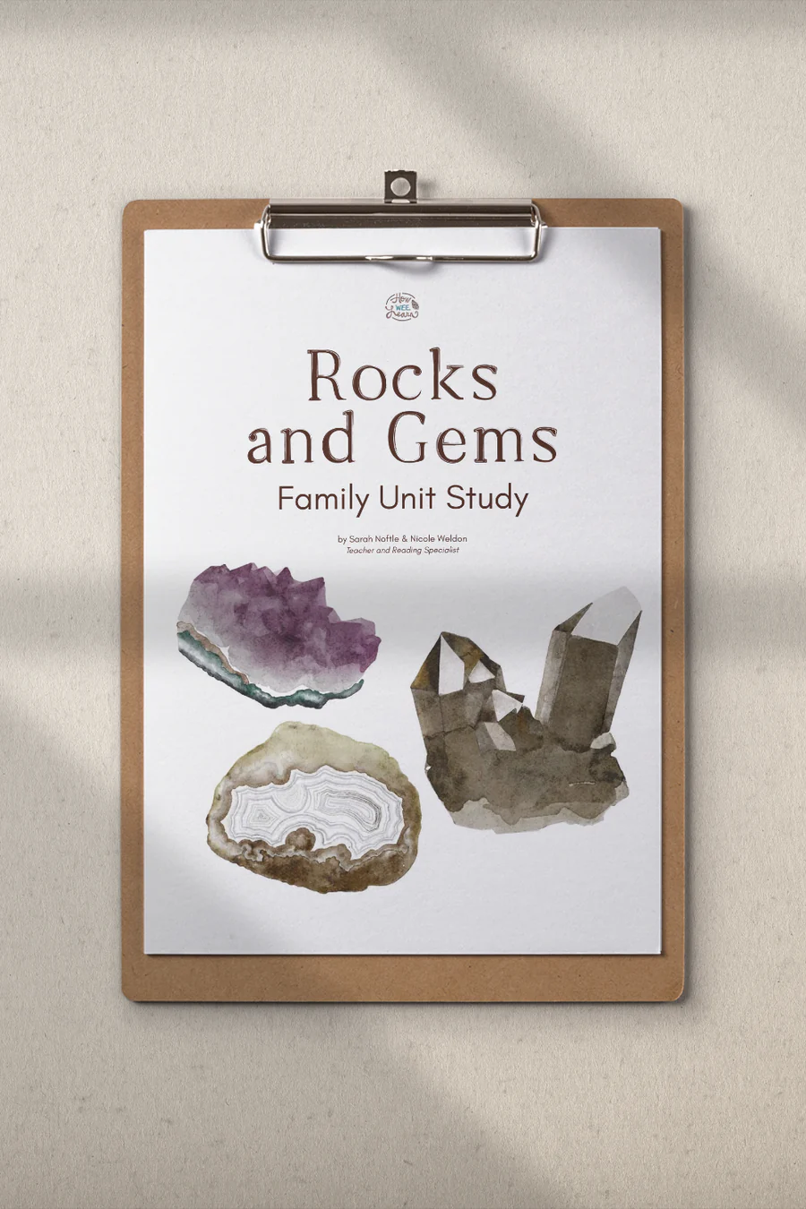 Rocks & Gems Cover Page