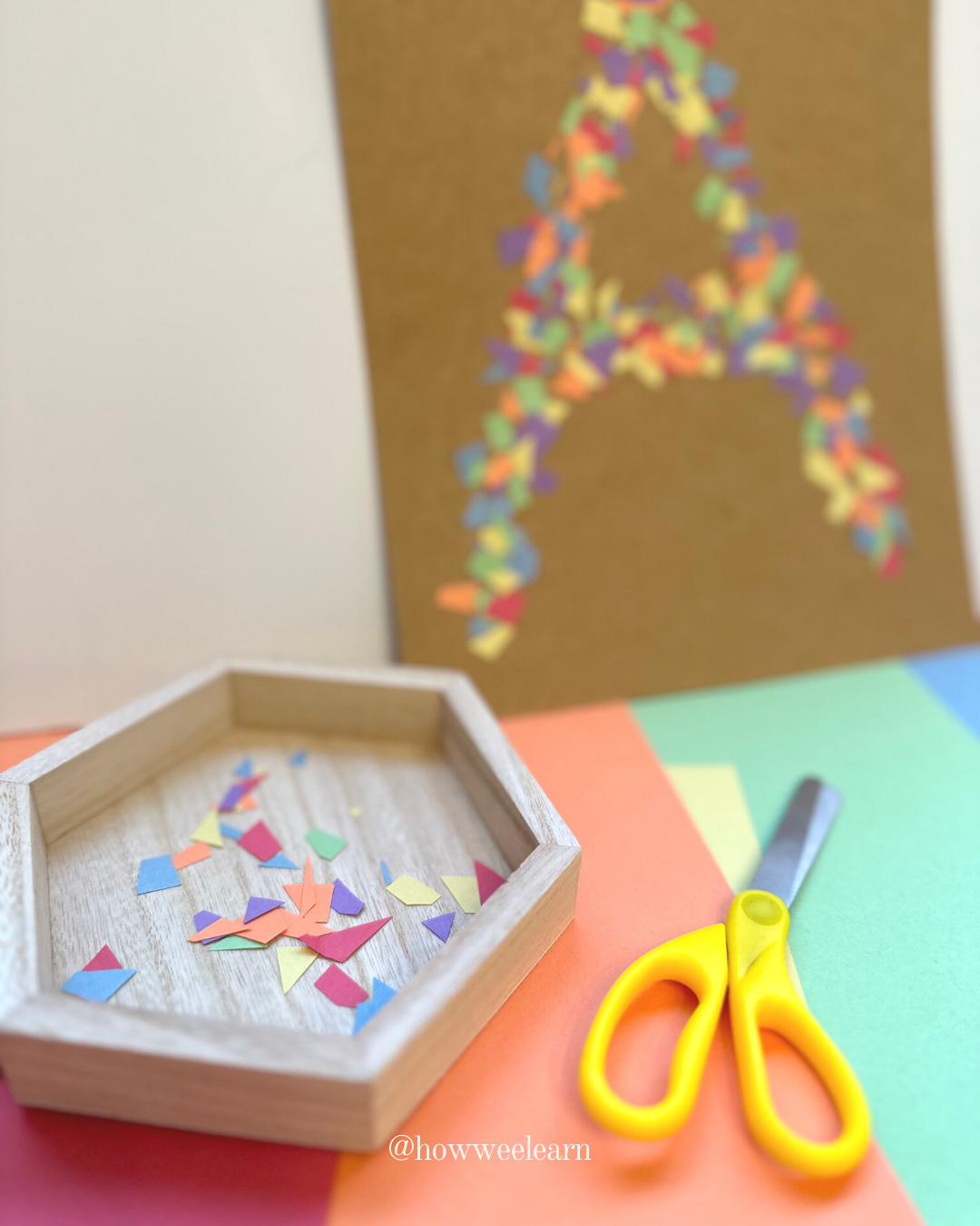 Confetti Art for Scissor Skill Practice